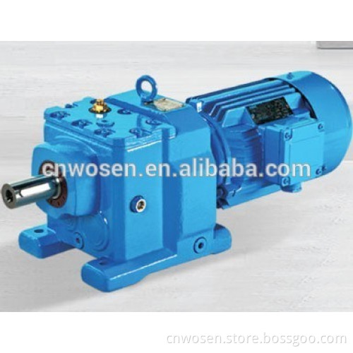 R Series helical geared motor